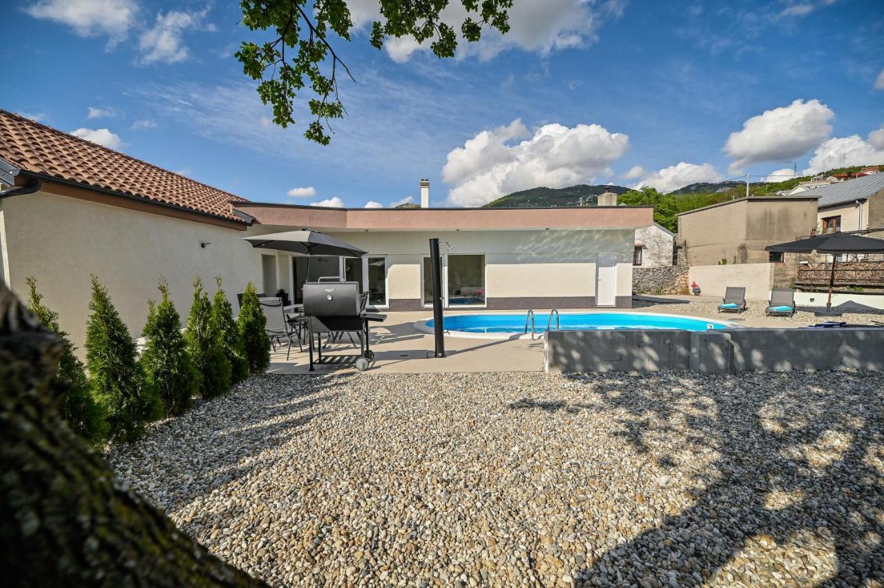 Villa Burra Hreljin Esterno foto