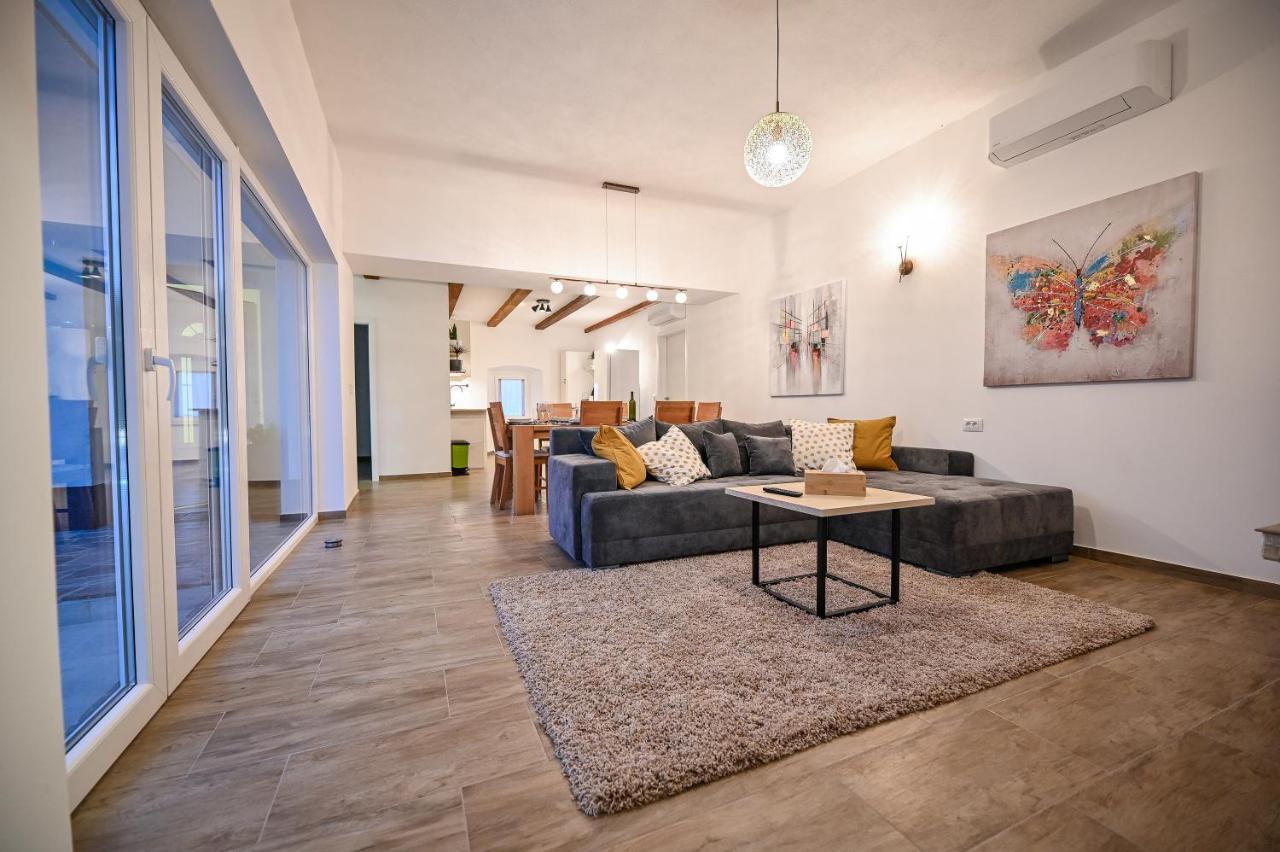 Villa Burra Hreljin Esterno foto
